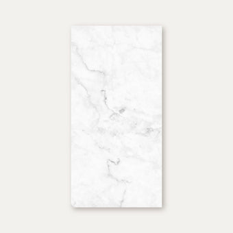 Duschrückwand Weißer Marmor mit feinen Adern