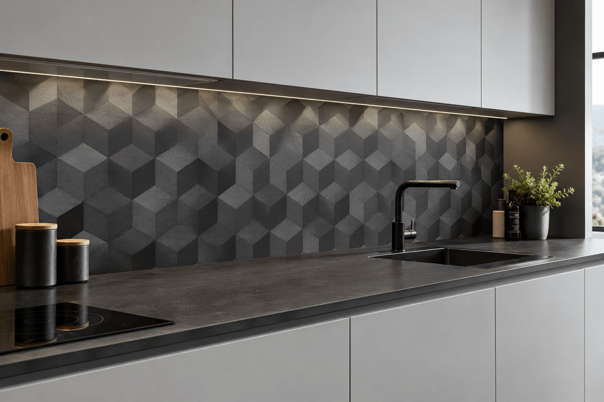 Küchenrückwand 257 x 54 cm Standardmaß | Motive & Materialien - Schön und Wieder