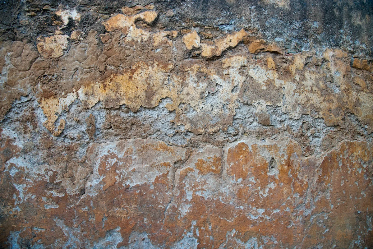 Waschbeckenrückwand Korrodierte Wand - Schön und Wieder
