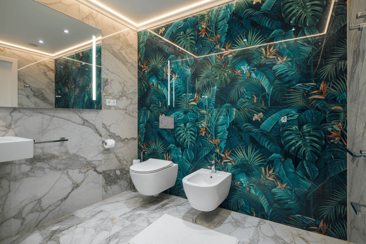 WC-Rückwand aus Kunststoff: Wandpaneel nach Maß - Schön und Wieder