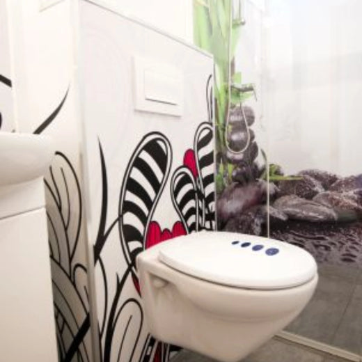 WC-Rückwand