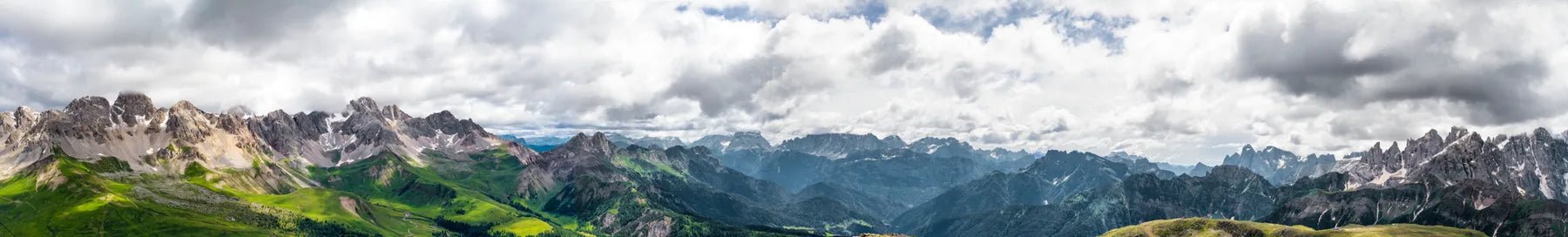 Badewannenrückwand Alpen-Bergpanorama mit Dolomiten - Schön und Wieder