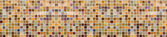 Badewannenrückwand Bunte Mosaikfliesen