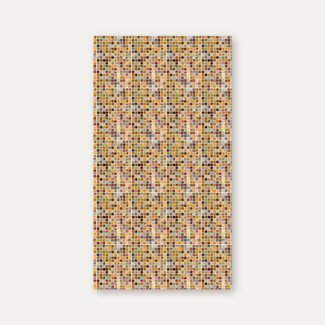 Duschrückwand Mosaikfliesen fein gelb-beige
