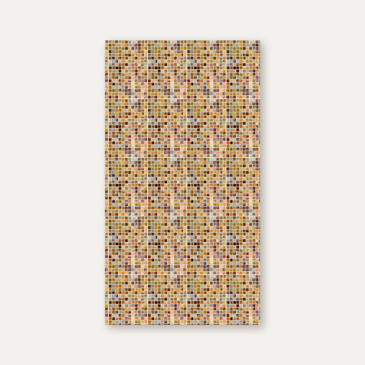 Duschrückwand Mosaikfliesen fein gelb-beige