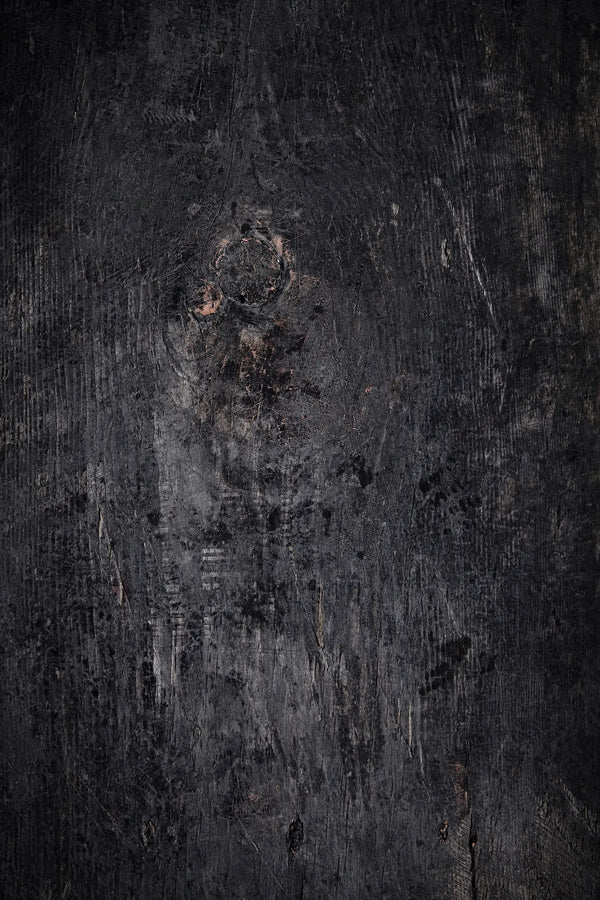 Duschrückwand Schwarzes verwittertes Holz