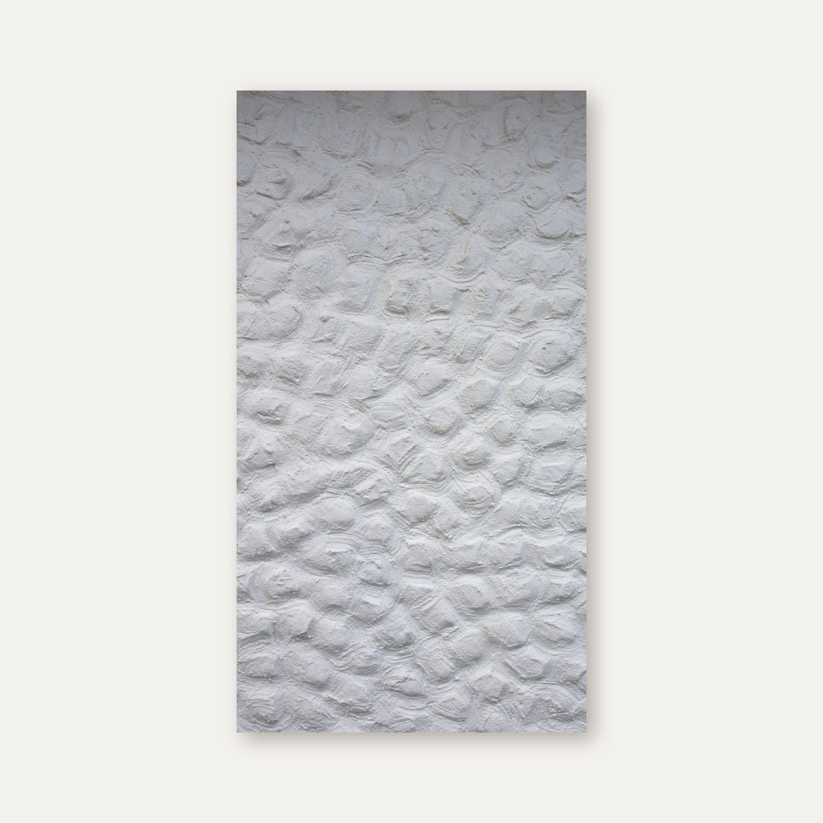 Duschrückwand Weißes Strukturmuster an der Wand