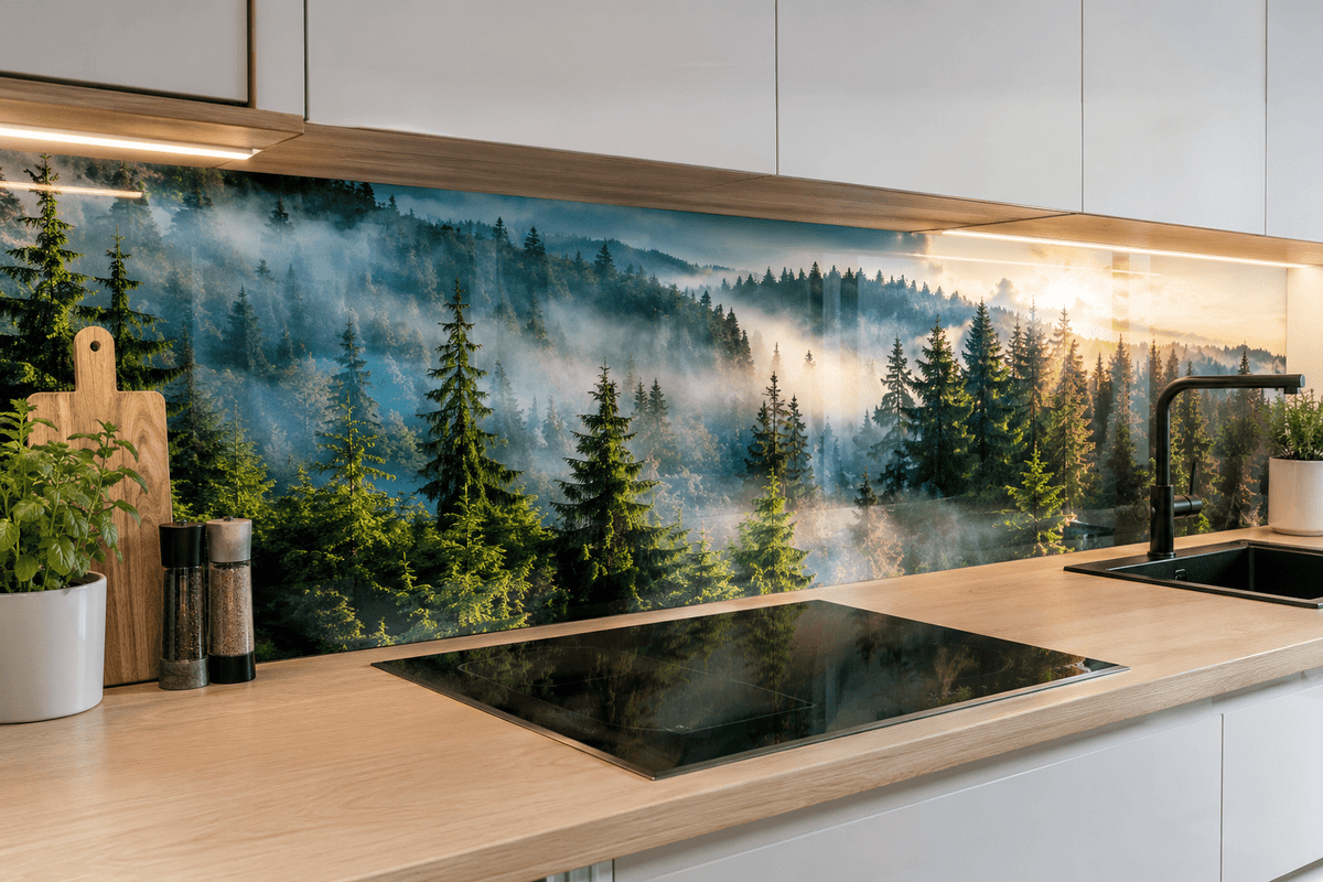 Küchenrückwand 257 x 54 cm Standardmaß | Motive & Materialien - Schön und Wieder