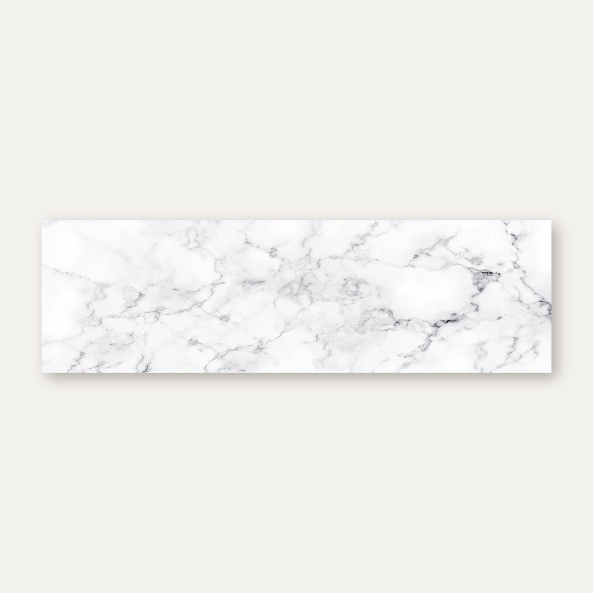 Küchenrückwand Carrara Marmor Weiß
