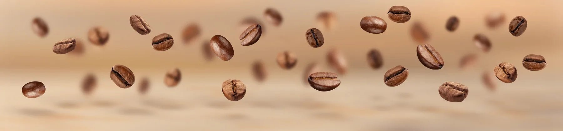 Küchenrückwand Fliegende Kaffeebohnen - Schön und Wieder