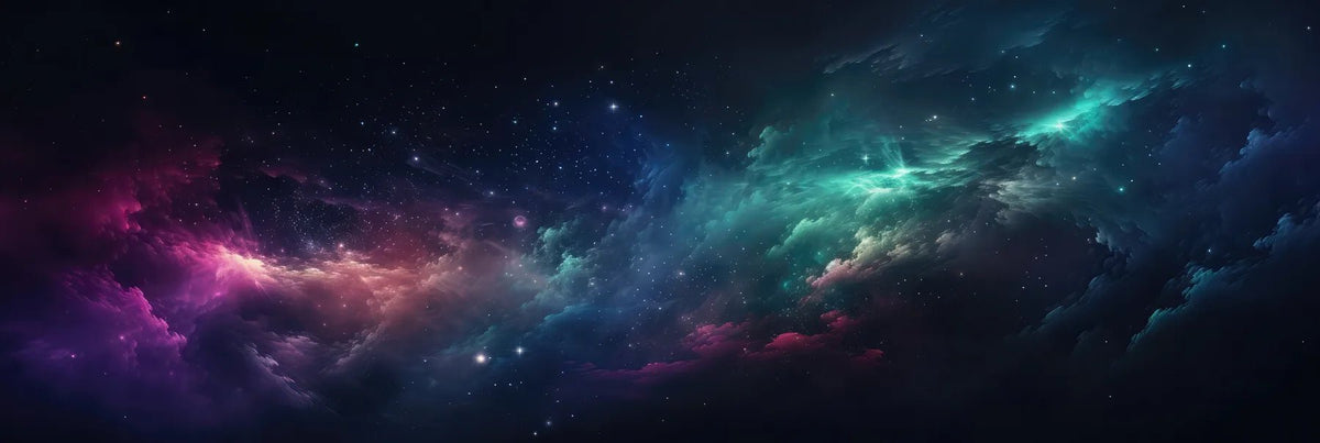 Küchenrückwand Galaxie mit Sternennebel - Schön und Wieder