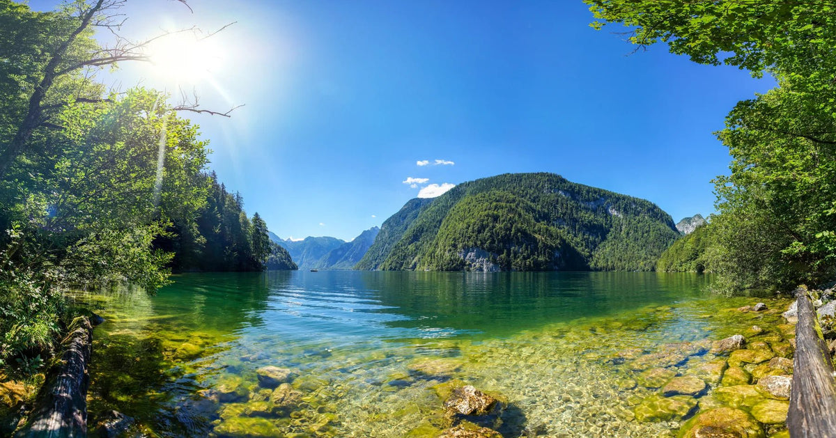 Küchenrückwand Königssee- mit klarem Wasser - Schön und Wieder