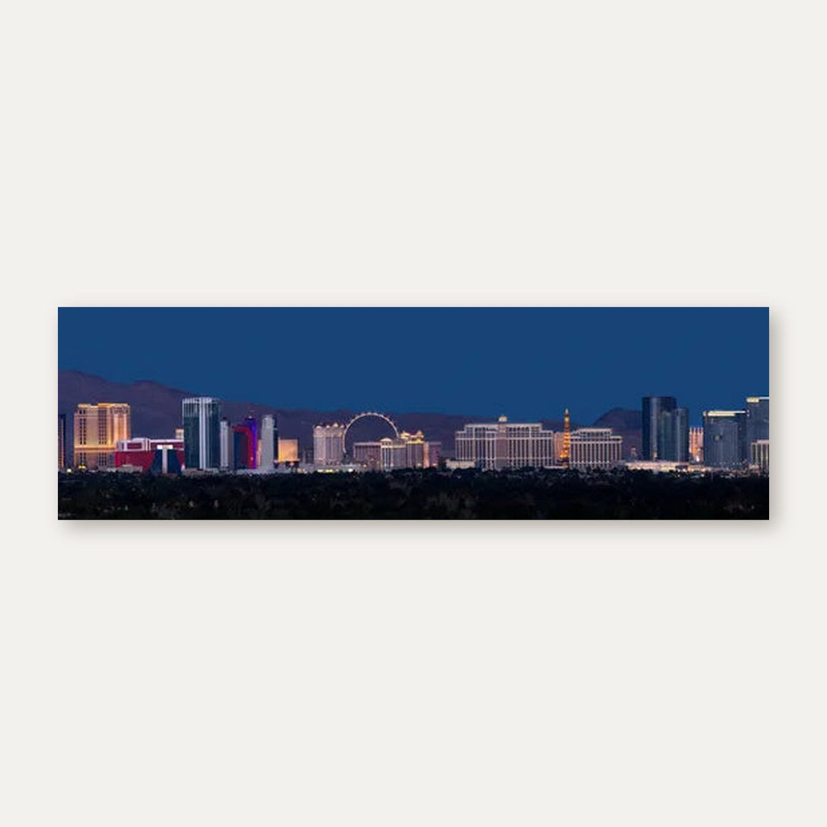 Küchenrückwand Las Vegas Skyline