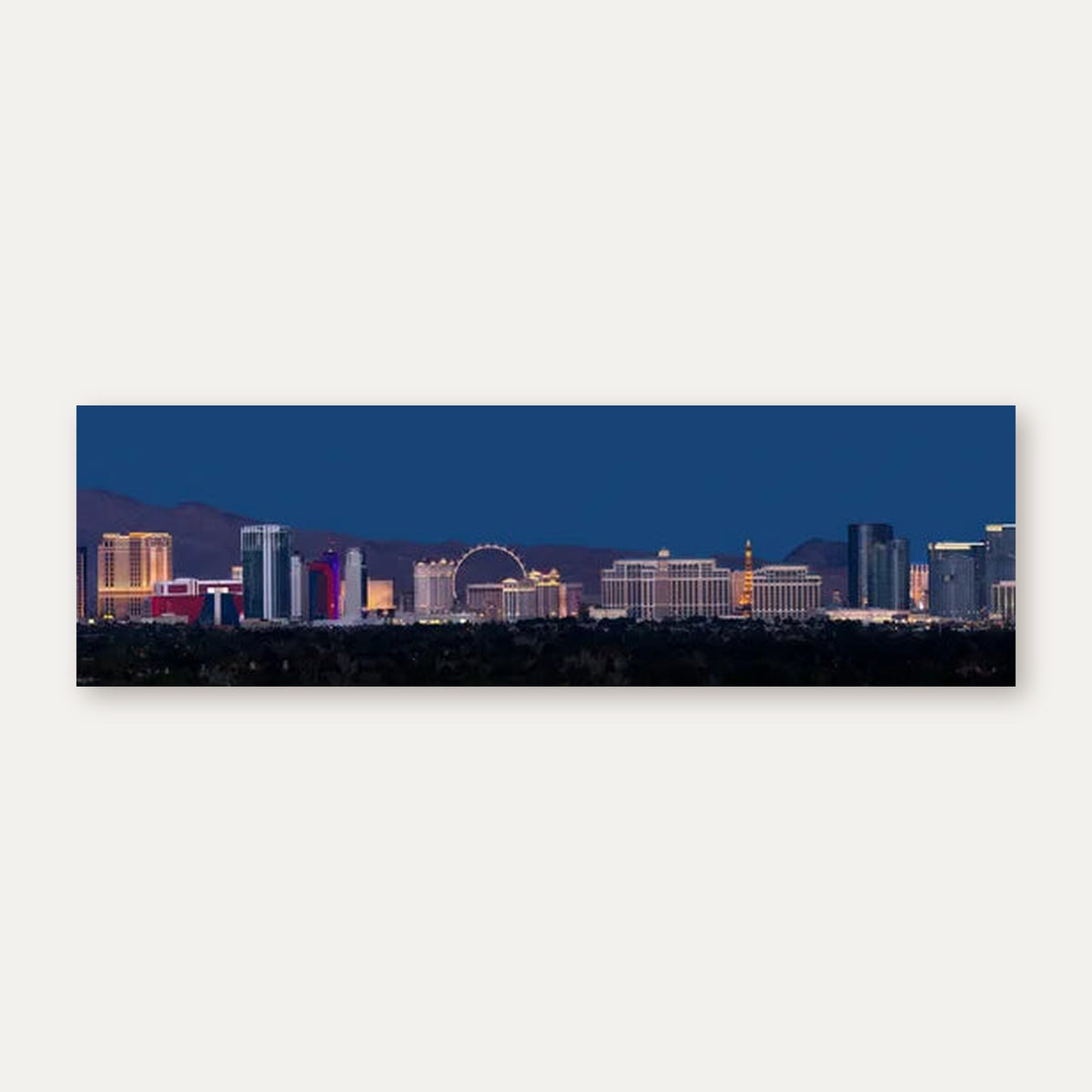 Küchenrückwand Las Vegas Skyline