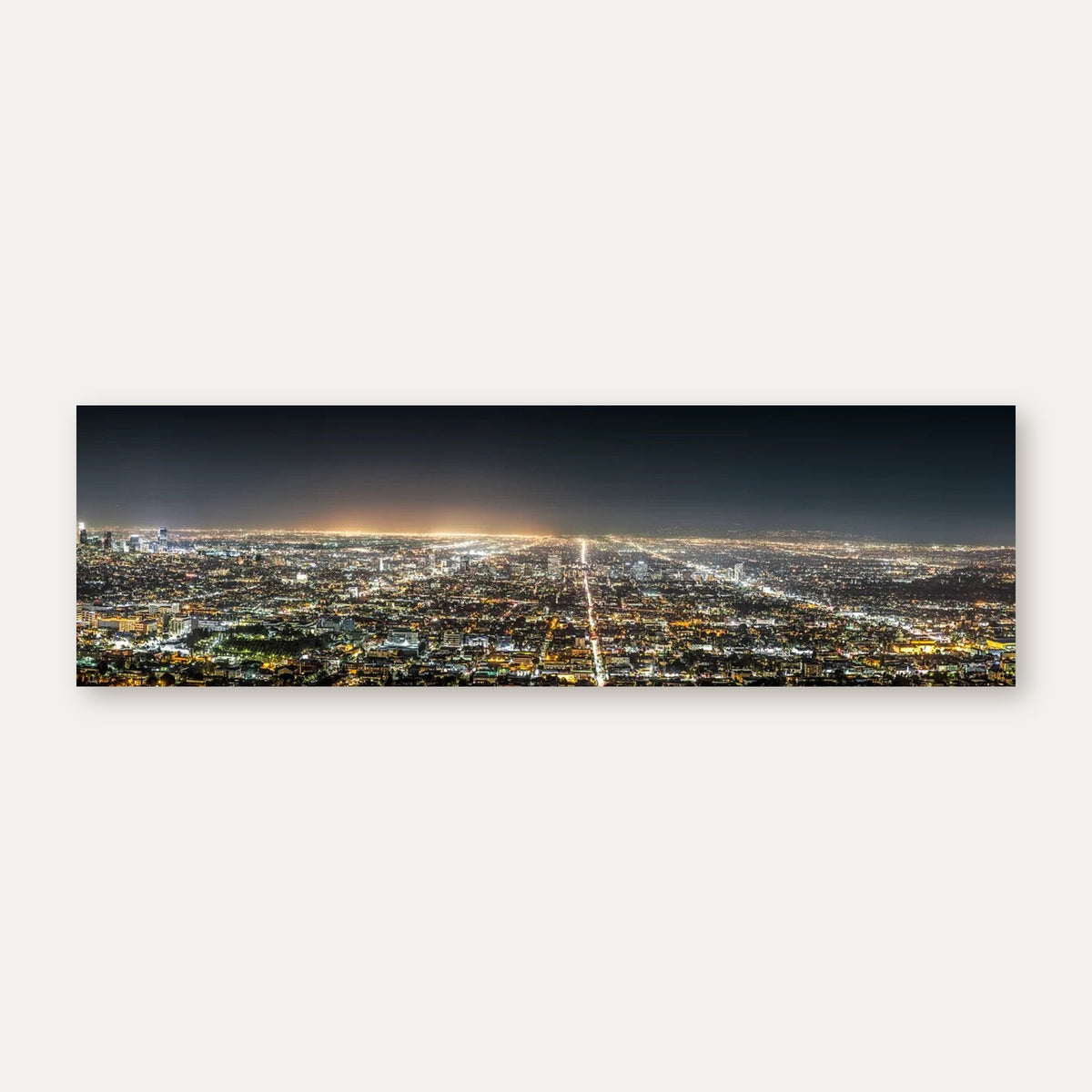 Küchenrückwand Los Angeles bei Nacht
