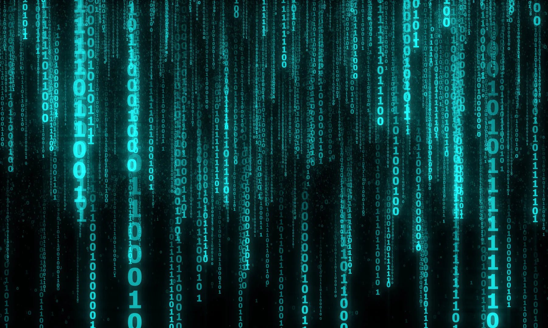 Küchenrückwand Matrix-Binärcode - Schön und Wieder