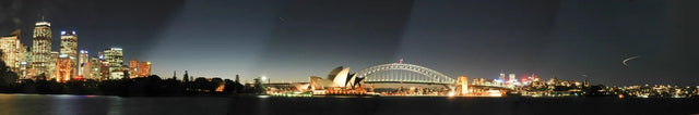 Küchenrückwand Sydney bei Nacht