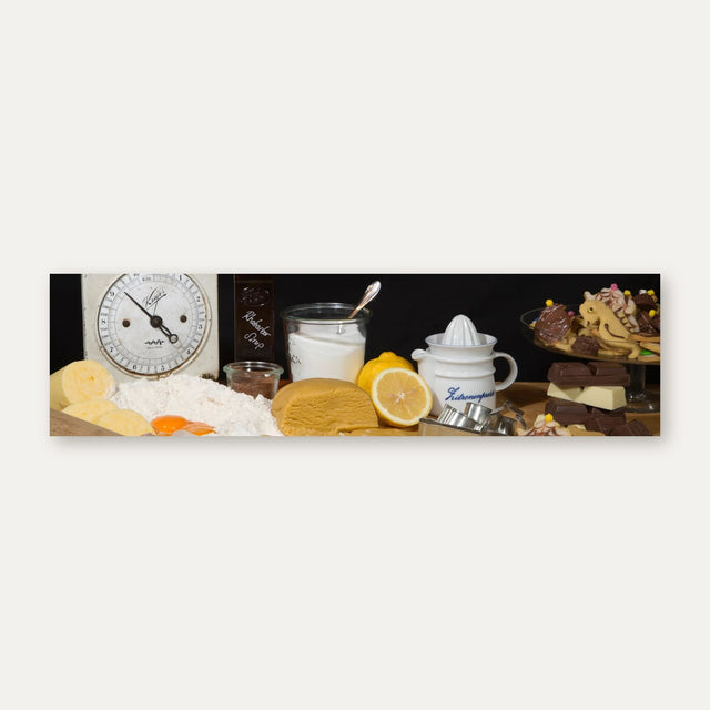 Küchenrückwand Weihnachtsbäckerei-Stillleben