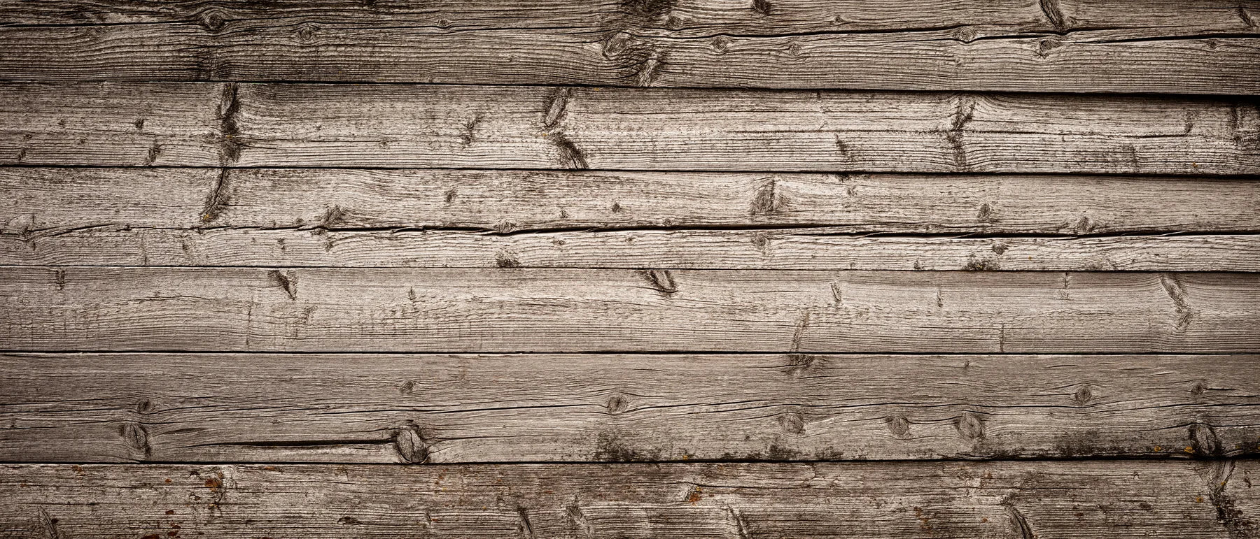 Waschbeckenrückwand Verwittertes Holz horizontal - Schön und Wieder
