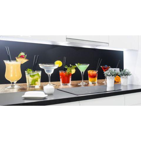 Küchenrückwand - Alu-Dibond - Cocktail