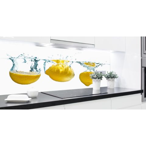 Küchenrückwand - Alu-Dibond - Zitrone