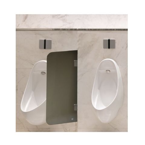 Schamwand WC-Trennwand Urinal Trennwand Rauchglas