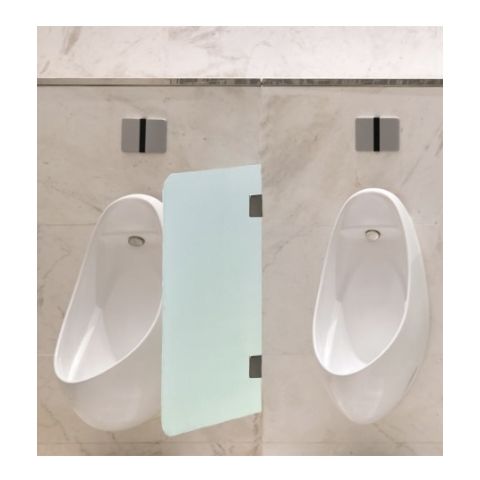 Schamwand WC-Trennwand Urinal Trennwand ESG Glas