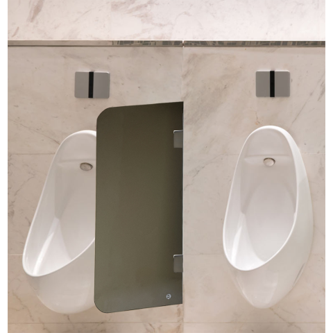 Schamwand WC-Trennwand Urinal Trennwand ESG Glas
